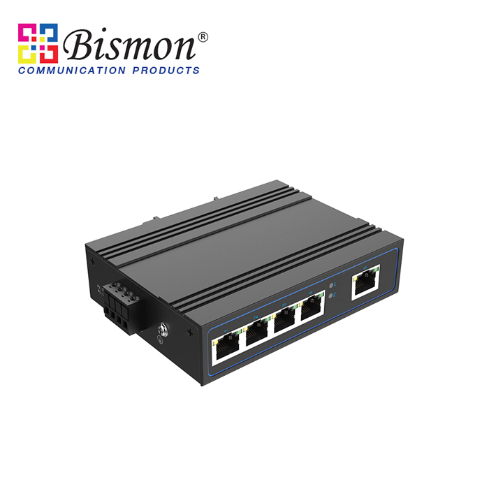 5x10/100Base-T Un-managed Industrial Switch ( IP40 )